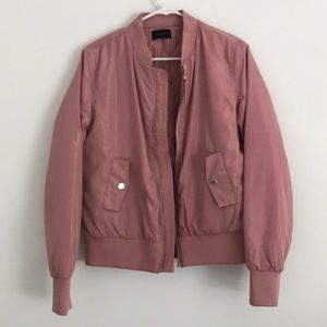 Blush Bomber Jacket